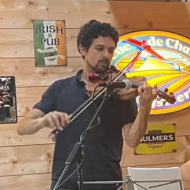 Musicien Shamr'Oc : Simon Bellard