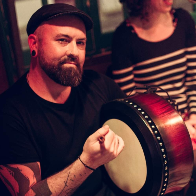 Musicien Shamr'Oc : Edouard Bertrand